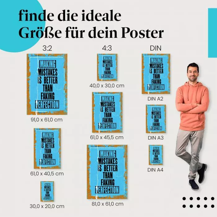 Fehler machen: Besser als… | Postereck 1652