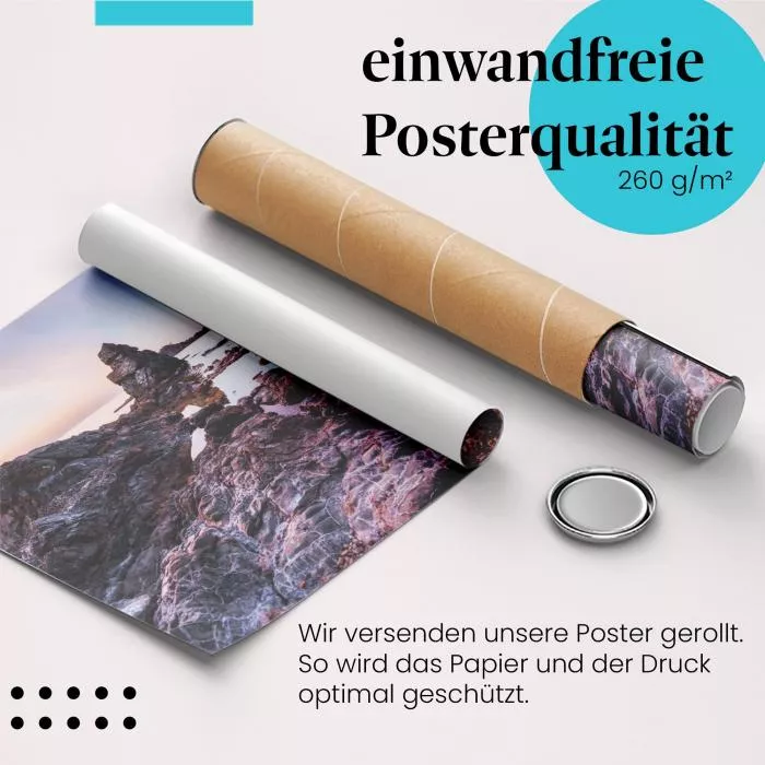 Sonnenaufgang am Strand | Postereck 3077