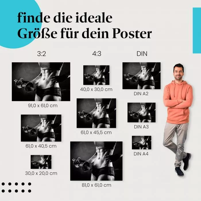 Kraft und Disziplin | Postereck 3014