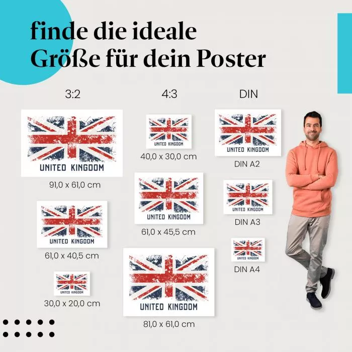 Used-Look Union Jack | Postereck 2191