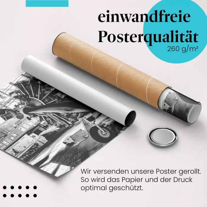 Flugzeugmotor | Postereck 2490