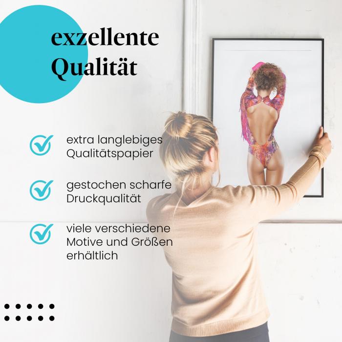 Preview: Frau: Bunter Badeanzug | Postereck 1941