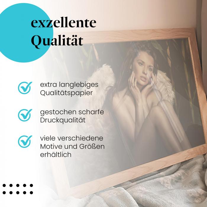 Preview: Gefallener Engel: Melancholische Frau | Postereck 0060