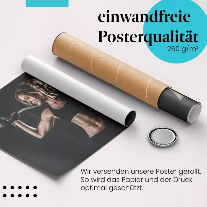 Fitness Frau | Postereck 3179