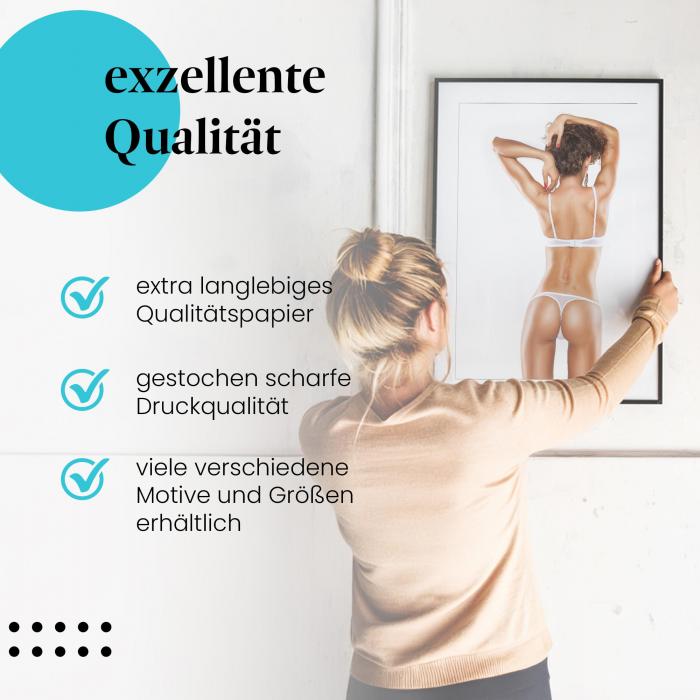 Preview: Frau: Weiße Unterwäsche | Postereck 1541