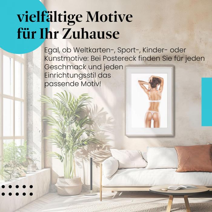 Preview: Frau: Weiße Unterwäsche | Postereck 1541