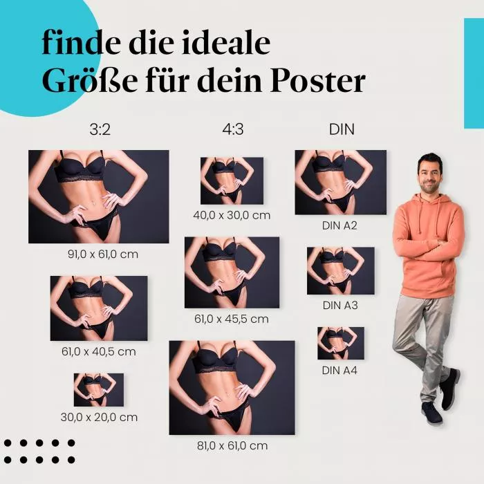Schlanke Taille | Postereck 2723