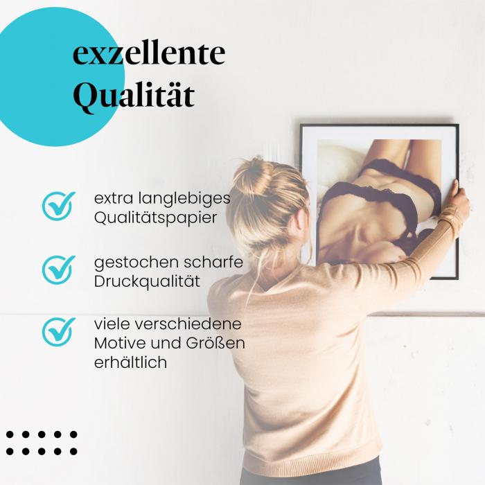 Preview: Frau in Spitze | Postereck 4018