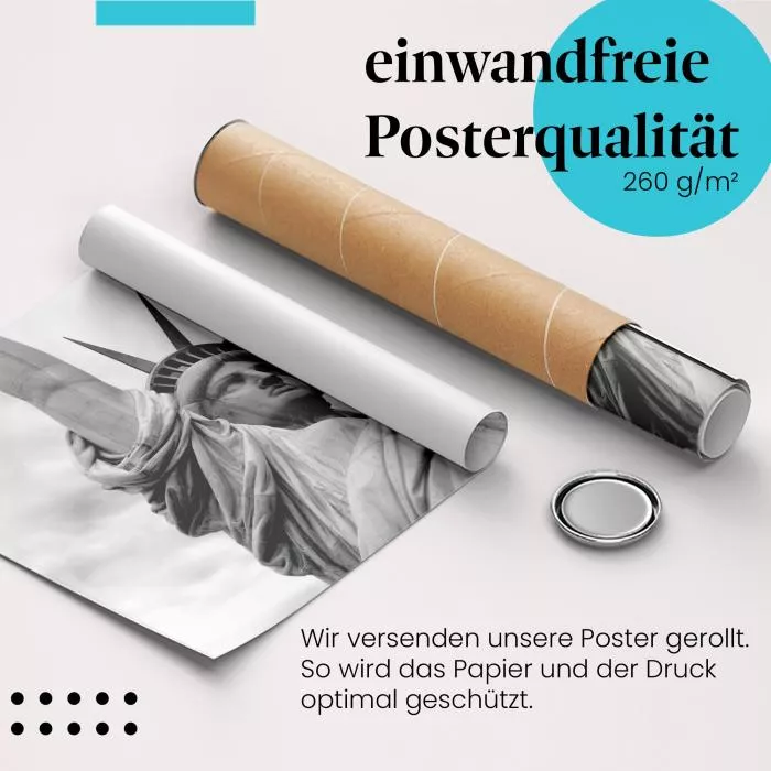  Freiheitsstatue: Symbol der Hoffnung | Postereck 0241
