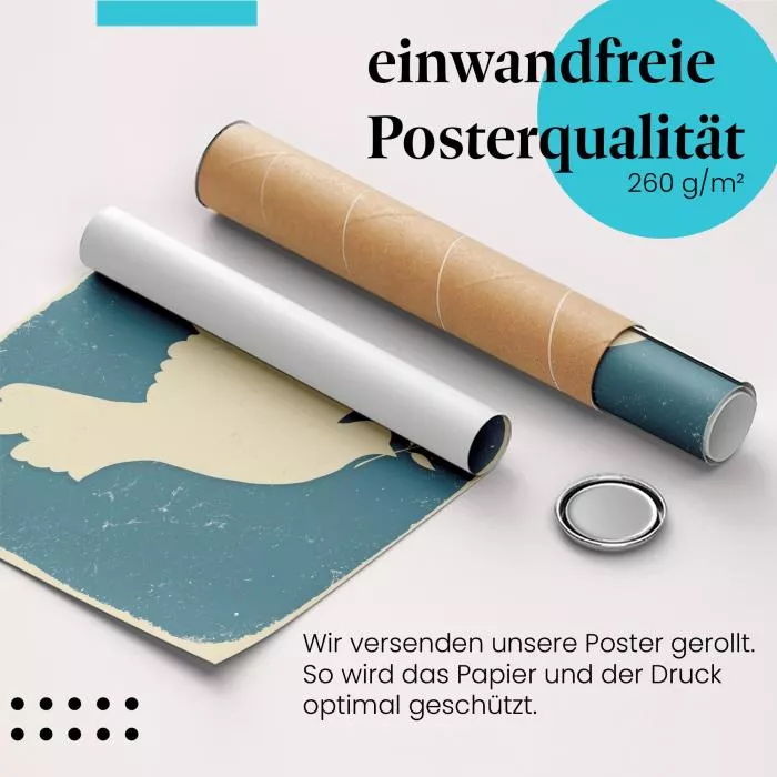 Friedenstaube: Ölzweig | Postereck 1778