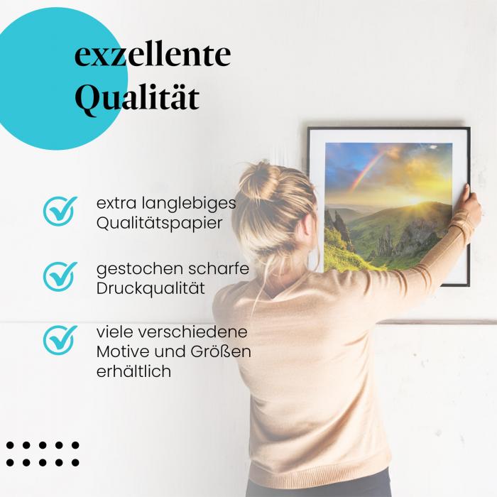 Preview: Regenbogen Panorama | Postereck 2888