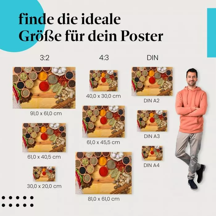 Gewürze Vielfalt | Postereck 2672
