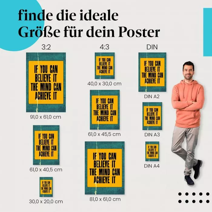 Was du dir vorstellen… | Postereck 1653