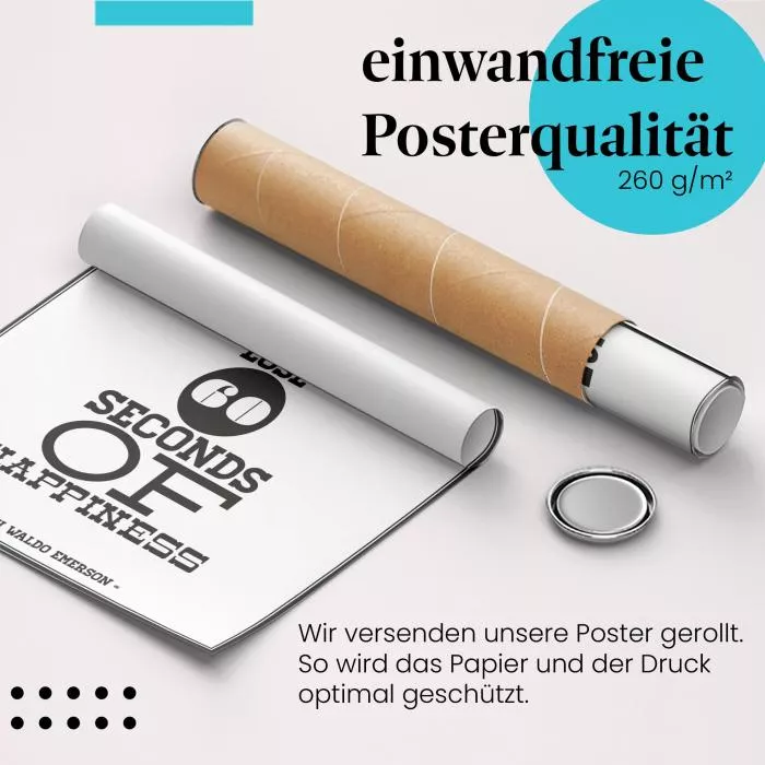 60 Sekunden Glück verlieren | Postereck 1582