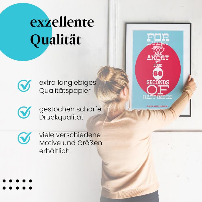 Preview: 60 Sekunden Glück verlieren | Postereck 1583