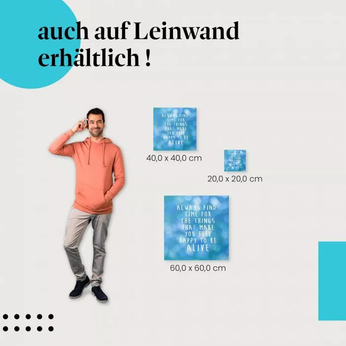 Zeit für Glück | Postereck 2415