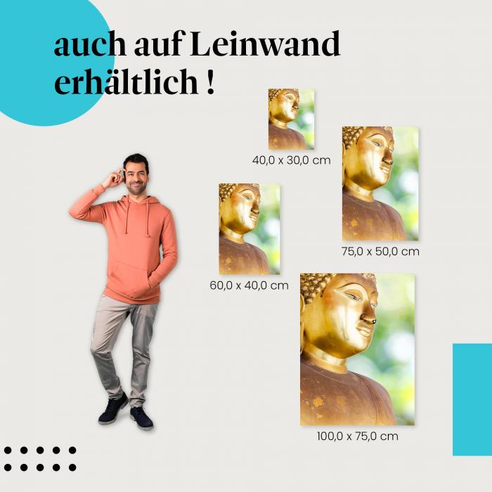 Leinwandbild "Gelassenheit": Meditation & Ruhe