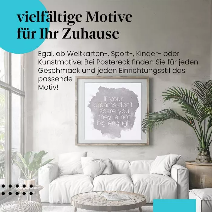 Träume ohne Angst | Postereck 2257