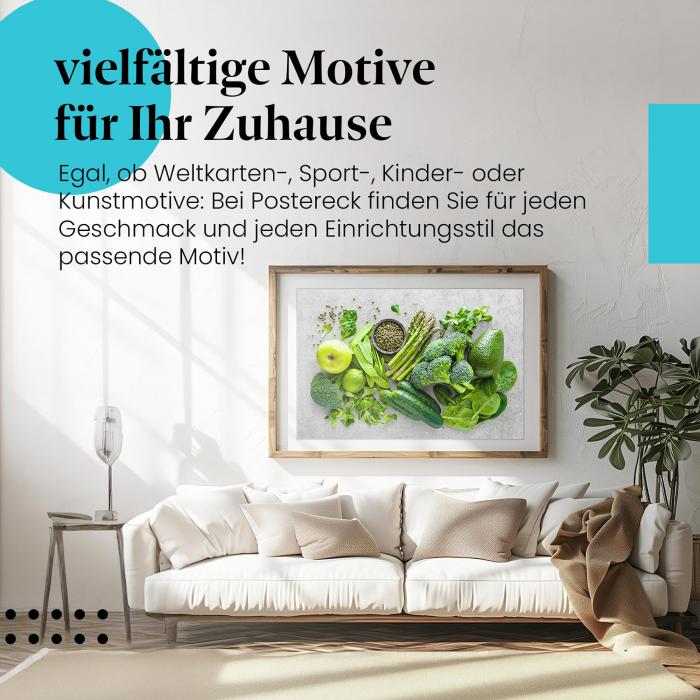Preview: Grünes Gemüse | Postereck 3796