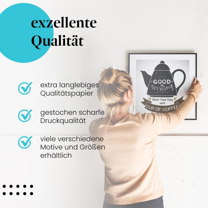 Preview: Guten Morgen Kaffee | Postereck 2329