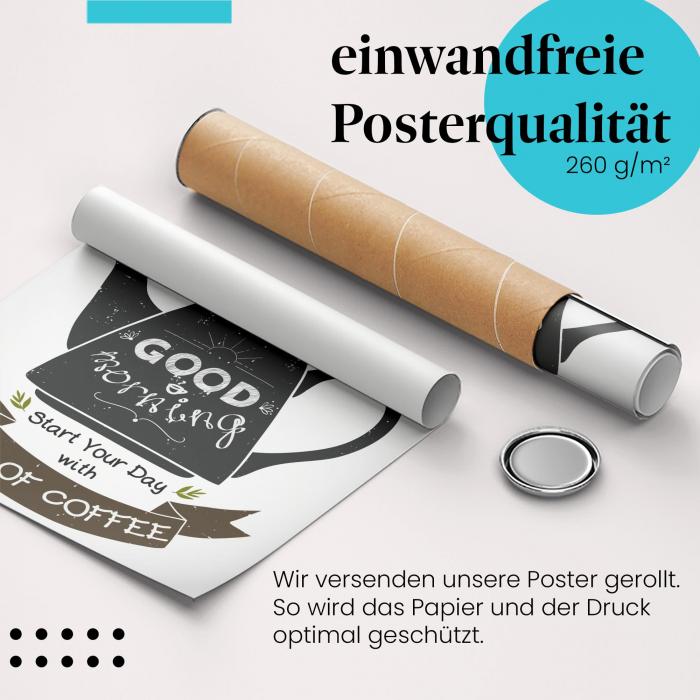 Preview: Guten Morgen Kaffee | Postereck 2329