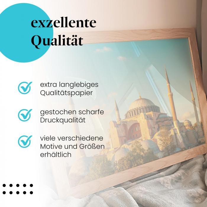 Preview: Die Hagia Sophia Moschee in Istanbul | Postereck 0551