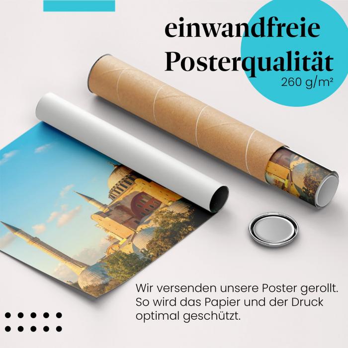 Preview: Die Hagia Sophia Moschee in Istanbul | Postereck 0551