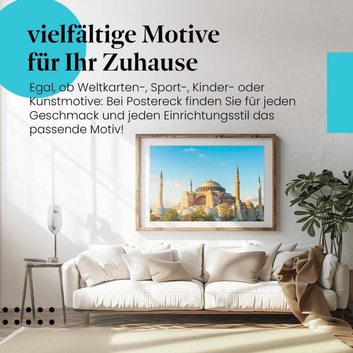 Preview: Die Hagia Sophia Moschee in Istanbul | Postereck 0551