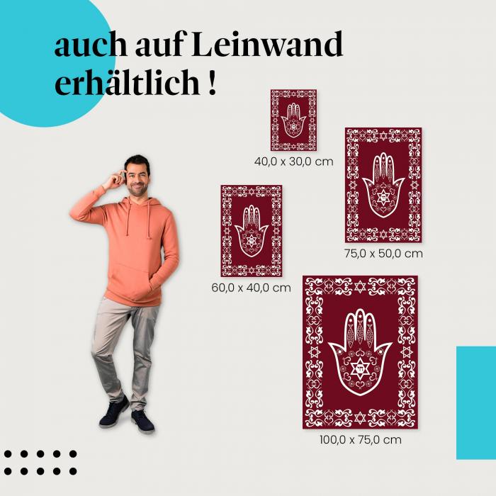 Leinwandbild "Hamsa": Kultur & Tradition