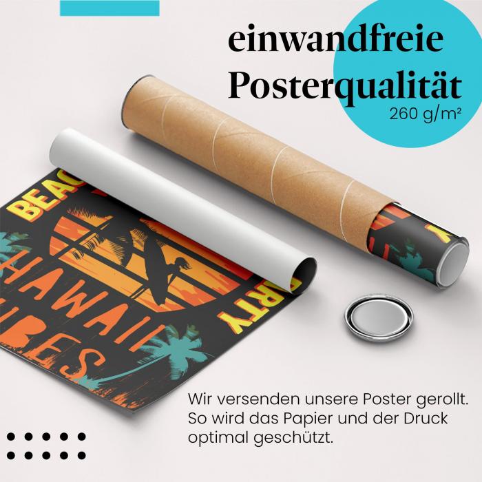 Preview: Tropical Beach Party: Hawaii Vibes | Postereck 1059