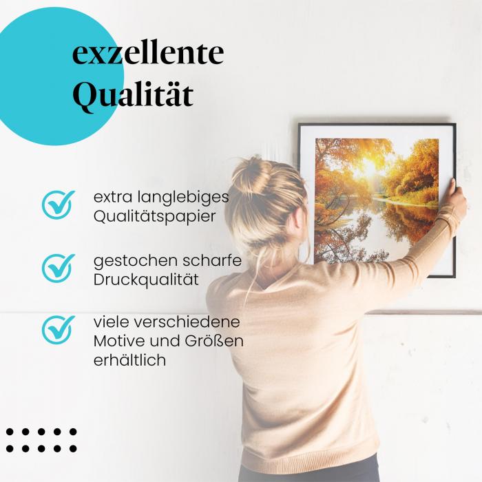 Preview: Herbstlicher Fluss | Postereck 2868