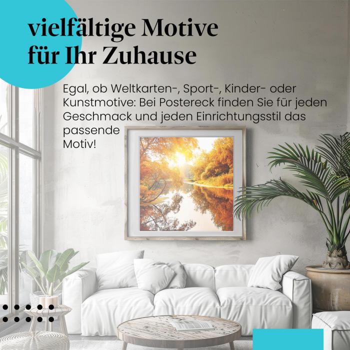 Preview: Herbstlicher Fluss | Postereck 2868