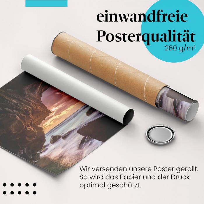 Preview: Blick aus der Höhle auf das Meer | Postereck 3792