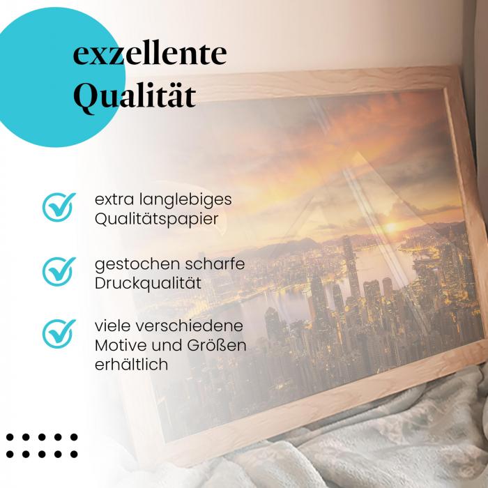 Preview: Hong Kong Skyline | Postereck 3305