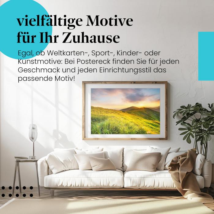 Preview: Grüne Hügel | Postereck 2775