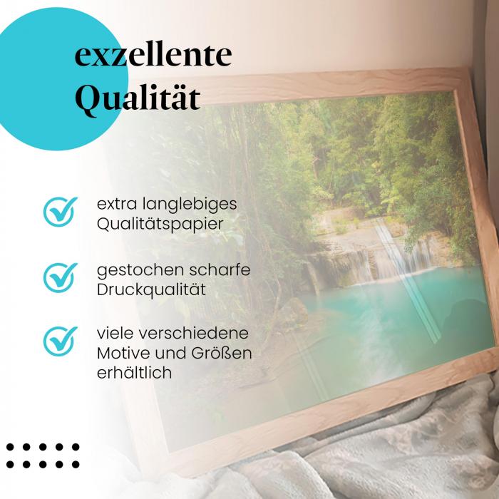 Preview: Wasserfall: Regenwald | Postereck 1859