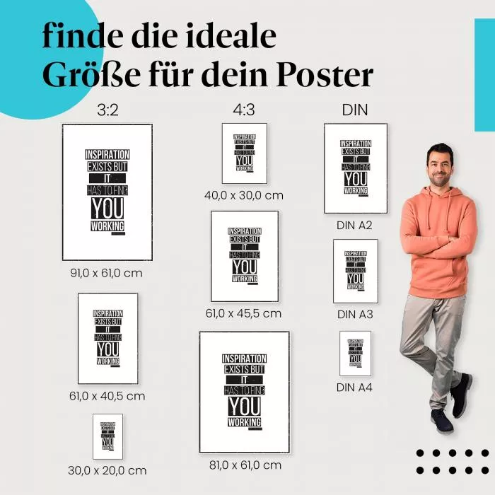 Inspiration: Fang an zu arbeiten | Postereck 1593