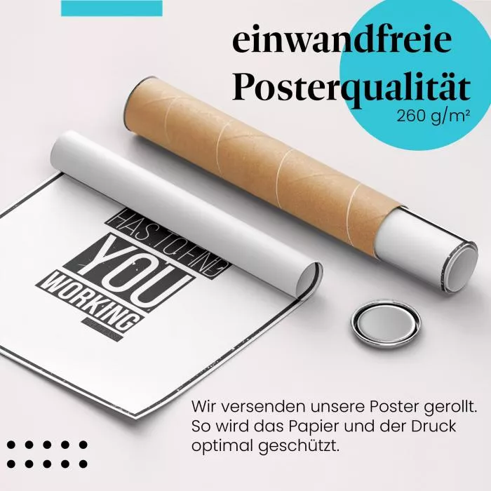 Inspiration: Fang an zu arbeiten | Postereck 1593