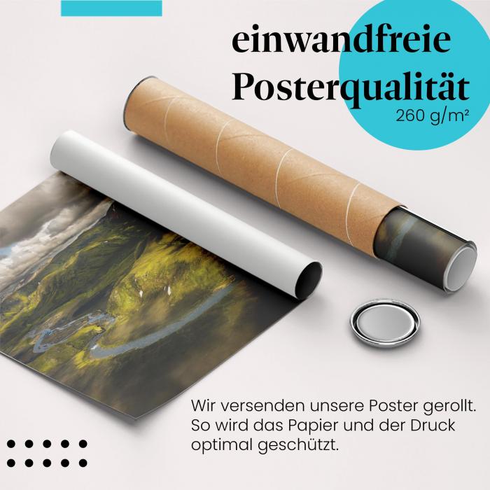 Preview: Island Landschaft | Postereck 3889