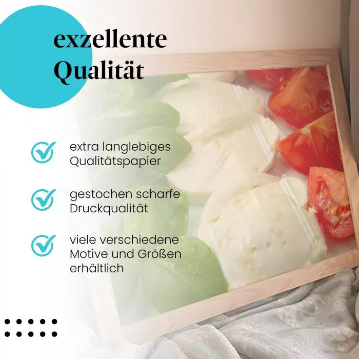 Italienische Aromen: Tomaten & Mozzarella | Postereck 0109