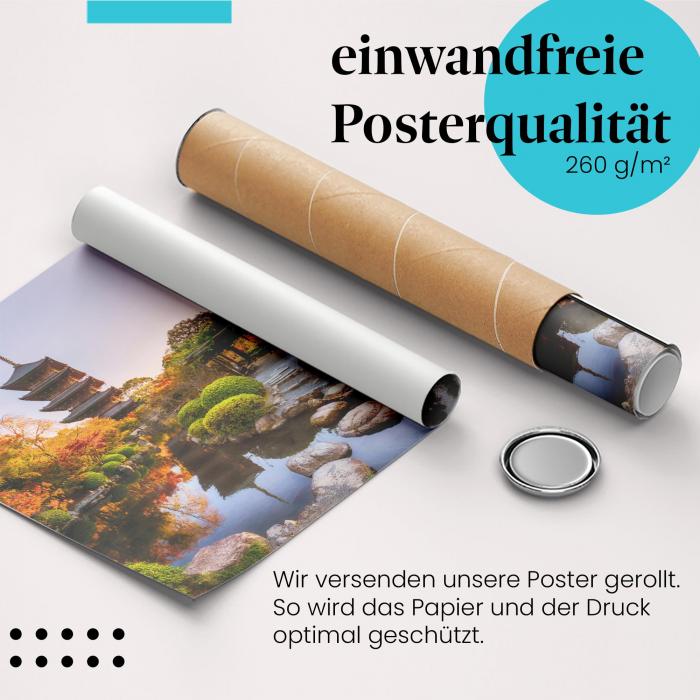 Preview: Japanischer Tempel | Postereck 3869