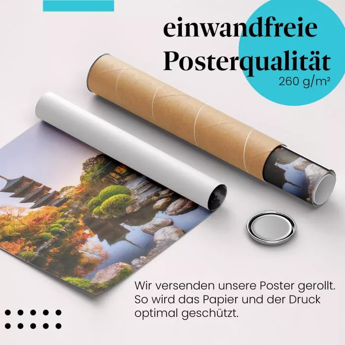 Japanischer Tempel | Postereck 3869