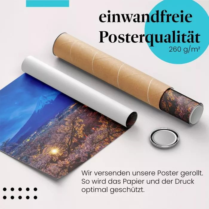 Japanischer Tempel | Postereck 3401