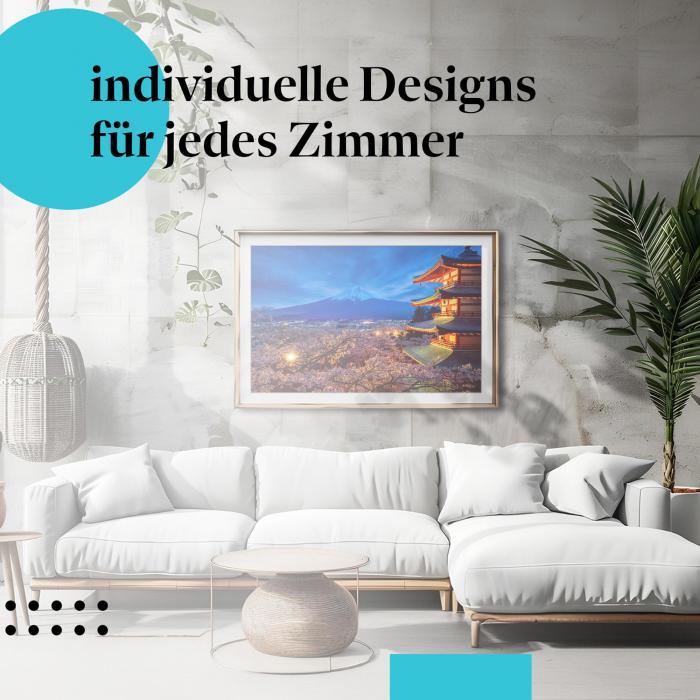 Schlafzimmer Deko: "Japan" Poster: Fernöstliches Flair - perfekt fürs Schlafzimmer.