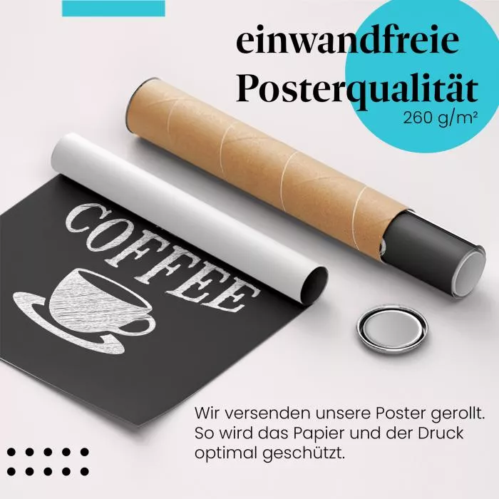 Kaffee am Tag: Vertreibt… | Postereck 1123