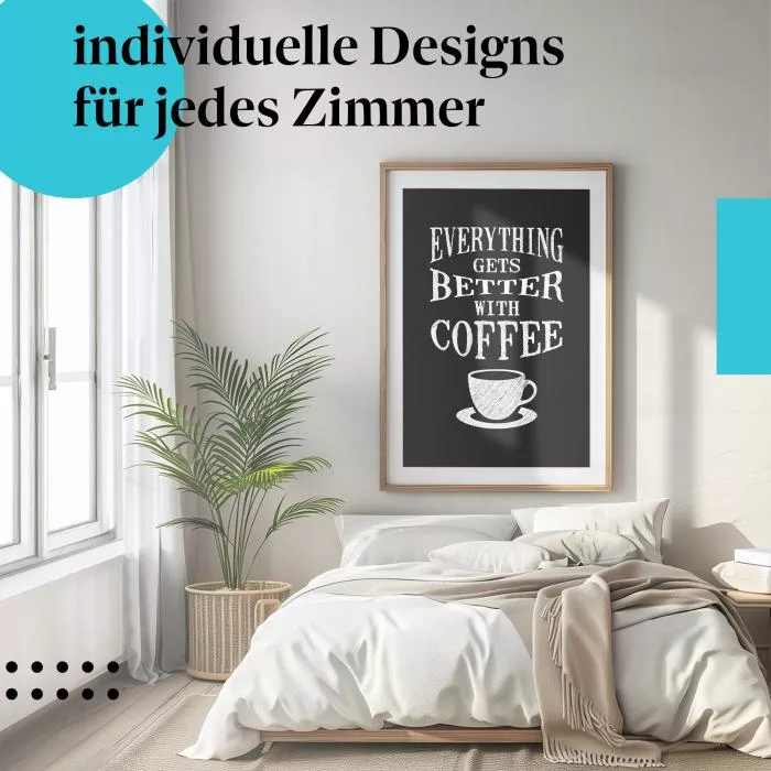 Kaffee am Tag: Vertreibt… | Postereck 1123