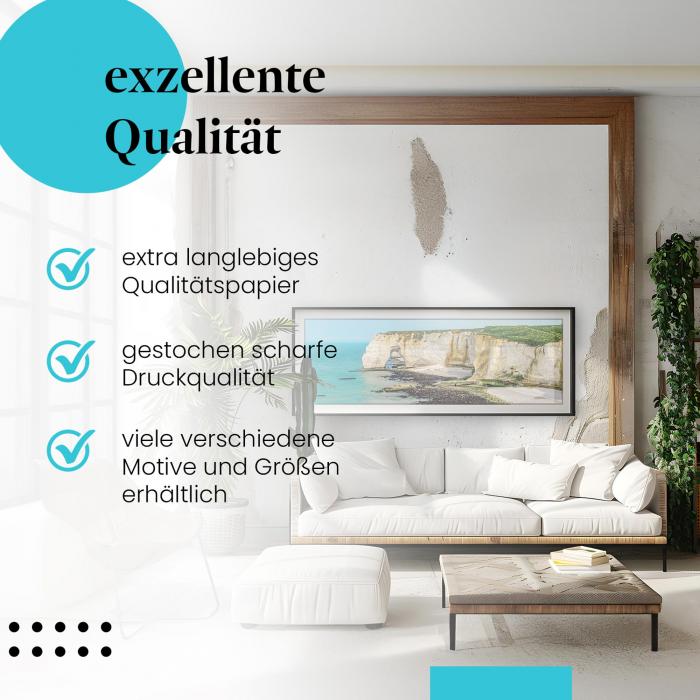 Preview:  Frankreich: Kreidefelsen von Étretat | Postereck 0438