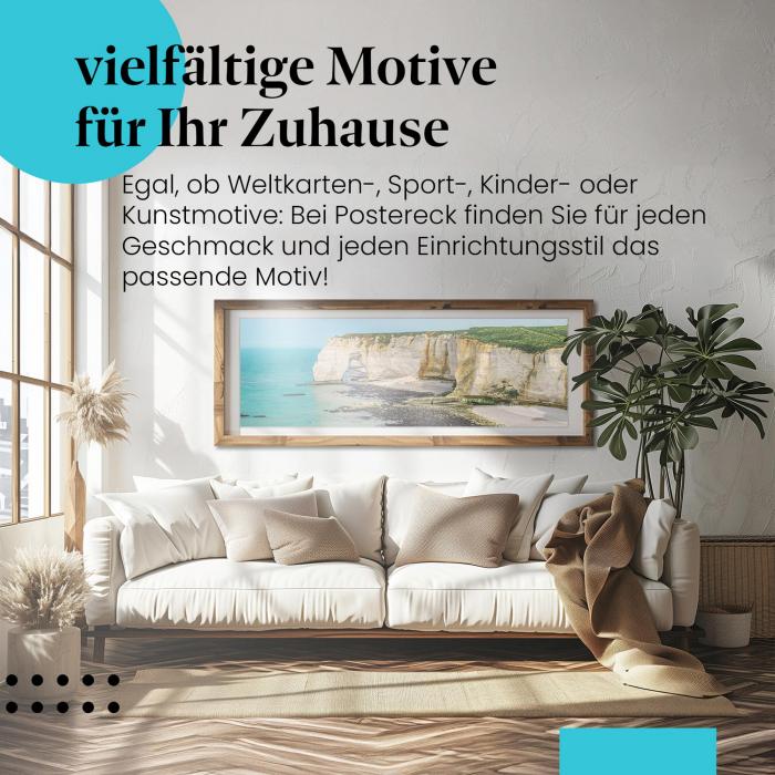 Preview:  Frankreich: Kreidefelsen von Étretat | Postereck 0438