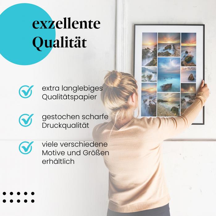 Preview: Küsten-Collage | Postereck 3237