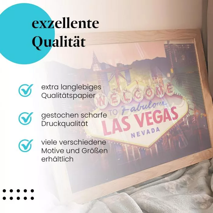 Willkommen in Las Vegas: Stadt der… | Postereck 1081